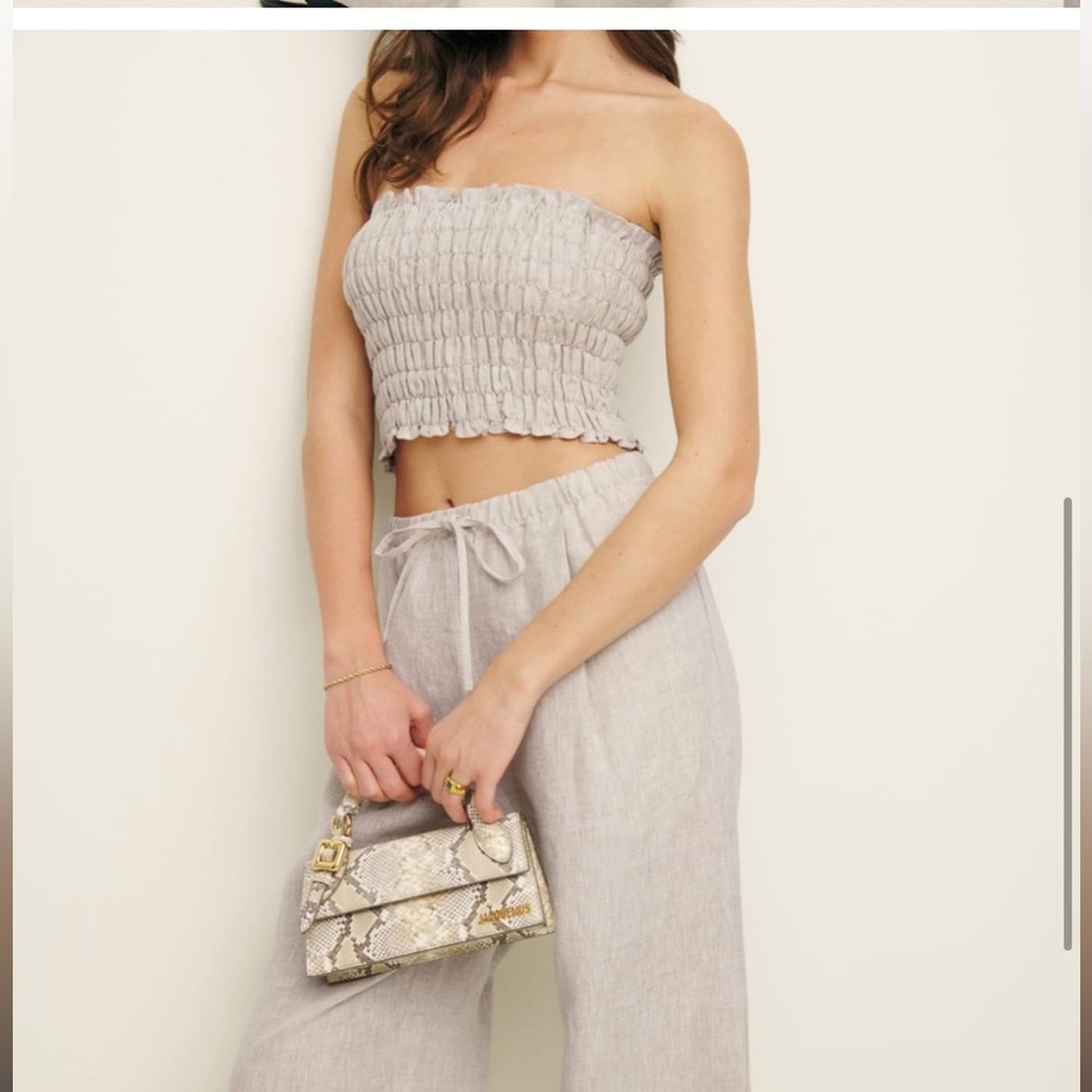 Reformation Linen Pants Set - Picture 4 of 15